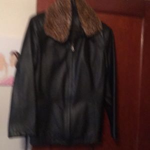 Leather jacket
